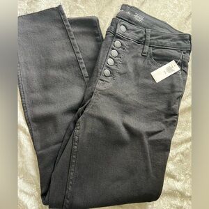Old Navy Dark Petite Gray Denim Jeans